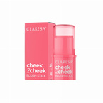 Claresa Cheek2Cheek Blush Stick Kremowy róż do policzków w sztyfcie - 02 NEON CORAL 6g