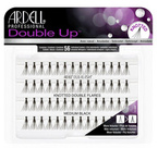 Ardell Double Up Sztuczne rzęsy, kępki z węzełkami - MEDIUM BLACK 56 sztuki