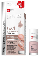 Eveline 6w1 Care&Colour Salon Effect Odżywka do paznokci - Latte 5ml