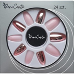 Deni Carte Tipsy 24szt+klej 2g ŻELOWE Light Nude 6673