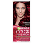 GARNIER Color Sensation Farba do włosów krem koloryzujący - 4.60 Intensywna ciemna czerwień 110ml