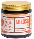 Mydlarnia Cztery Szpaki Świeca do masażu Miłość 120ml