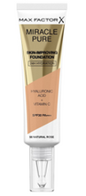 Max Factor Miracle Pure podkład poprawiający kondycję skóry 50 Natural Rose