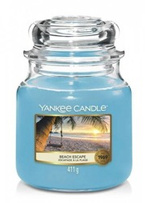 Yankee Candle świeca słoik średni Beach Escape 411g