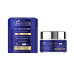 Bielenda Egzosomy Młodości Lifting&Ujędrnienie Przeciwzmarszczkowy krem ujędrniający rozjaśniający przebarwienia - Cera dojrzała, wrażliwa 50+ Dzień/Noc 50ml