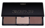 Wibo 3 Steps To Perfect Face Contour Palette Dark Paleta do konturowania twarzy
