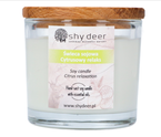 SHY DEER świeca sojowa Cytrusowy Relaks 165g