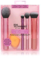 Real Techniques Zestaw Everyday Essentials 01786 Zestaw pędzli do makijażu + gąbeczka
