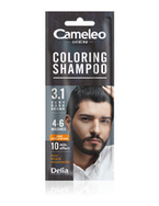 Delia Cameleo Men Coloring Shampoo Szamponetka koloryzująca dla mężczyzn - 3.1 Very Dark Brown 15ml