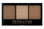Makeup Revolution Ultra Brightening Light/Medium- Zestaw do konturowania C04