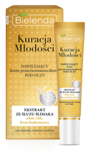 Bielenda Kuracja Młodości Nawilżający krem przeciwzmarszczkowy pod oczy 15ml