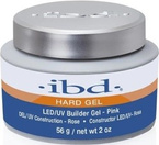 Ibd Hard Gel LED/UV Builder Gel  - Żel budujący Pink 56g