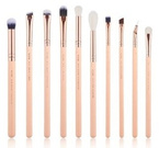 Jessup T452 Zestaw 10 pędzli do makijażu Naked Pink & Rose Gold