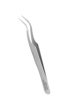 Staleks Pro Lash Brow Pęseta do rzęs wygięta TE-41/1