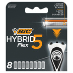 BIC Flex Hybrid 5 Wkłady do maszynki do golenia - 8 sztuk