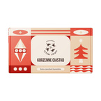 Mydlarnia Cztery Szpaki Zestaw prezentowy - Korzenne Ciasteczko - Peeling Świerk i Cynamon 250ml + Krem do rąk Dynia i Kardamon 50ml + Zimowe mydło w kostce 110g