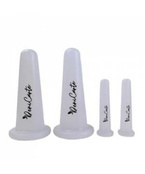 Deni Carte Silikonowe bańki chińskie do twarzy i ciała 4szt