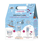 Floslek Winter Care Zestaw pielęgnacyjny do twarzy - Krem ochronny 50ml+Krem przeciwsłoneczny SPF50+ 30ml+Pomadka ochronna SPF20 4g