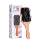 Sister Young Vera Hair Brush Szczotka drewniana paddle brush do rozczesywania włosów WHD6050BV