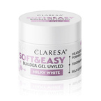 Claresa Soft&Easy Builder Gel UV/LED Żel budujący - MILKY WHITE 90g