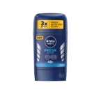 Nivea Men Fresh Active Dezodorant w sztyfcie dla mężczyzn 50ml