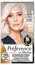 Loreal Preference Le Blonding Farba do włosów - 11.21 Moscow Ultrajasny Chłodny Perłowy Blond (2x60ml + 54ml)