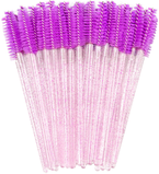 Clavier Szczoteczki do rzęs kryształ różowe 50szt.