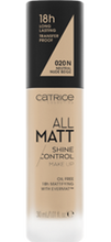 Catrice All Matt Shine Control Podkład matujący 020N Neutral Nude Beige 30 ml