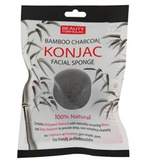 Beauty Formulas Bambo Charcoal Konjac Facial Sponge Gąbka z węglem bambusowym