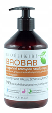 BIOELIXIRE BAOBAB Szampon wegański nawilżający 500ml