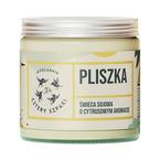 Mydlarnia Cztery Szpaki Świeca sojowa o cytrusowym aromacie - pliszka