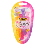 Bic Miss Soleil Colour Collection Maszynki do golenia dla kobiet - 4 sztuki