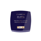 Claresa Care All Day Puder prasowany utrwalający SPF30 10g