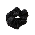 Sister Young Lilu Scrunchie Satynowa gumka do włosów - Black