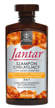 JANTAR szampon chelatujący z wyciągiem z bursztynu 5w1 do włosów matowych i zniszczonych osadami twardej wody 330 ml