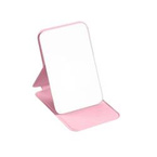 Ecarla Rozkładane lusterko kosmetyczne - Różowe