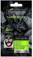 Bielenda Carbo Detox - Oczyszczająca maska węglowa do cery tłustej i mieszanej 8g