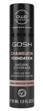 GOSH Chameleon Foundation Podkład adaptujący się do skóry 006 medium dark 30ml