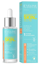 Eveline Cosmetics Perfect Skin Acne Kuracja na noc korygująca niedoskonałości – 1 stopień złuszczania 30ml