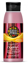 TUTTI FRUTTI nawilżający KOKTAJL Żel po prysznic ŚLIWKA & RABARBAR & MLEKO OWSIANE 400ml