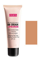 Pupa BB Cream + Primer Krem BB nawilżający + Baza 002 Sand SPF 20 cera tłusta i mieszana 50ml