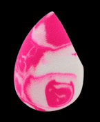 IBRA Gąbka do makijażu blender Double Color Różowo-biała