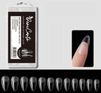 Deni Carte Sztuczne paznokcie tipsy elastyczne - Almond - 120 sztuk