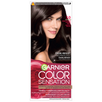 Garnier Color Sensation Farba do włosów krem koloryzujący - 3.0 Prestiżowy ciemny brąz 112ml