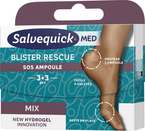 Salvequick Blister Rescue Hydrożelowe plastry na pęcherze - MIX 3+3