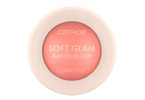 Catrice Soft Glam Baked Blush Róż wypiekany rozświetlający - 030 Cheeky Coral 5,6g