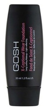 Gosh X-Ceptional Wear Fond De Teint Podkład kryjący 19 CHESTNUT, 35ml