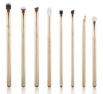 Jessup T416 Zestaw 8 pędzli do makijażu Golden/Rose gold