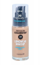 Revlon Colorstay Podkład do cery suchej i normalnej - 240 MEDIUM BEIGE (kwas hialuronowy) 30ml