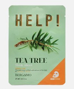 BERGAMO HELP! Maska do twarzy z ekstraktem z drzewa herbacianego 25ml